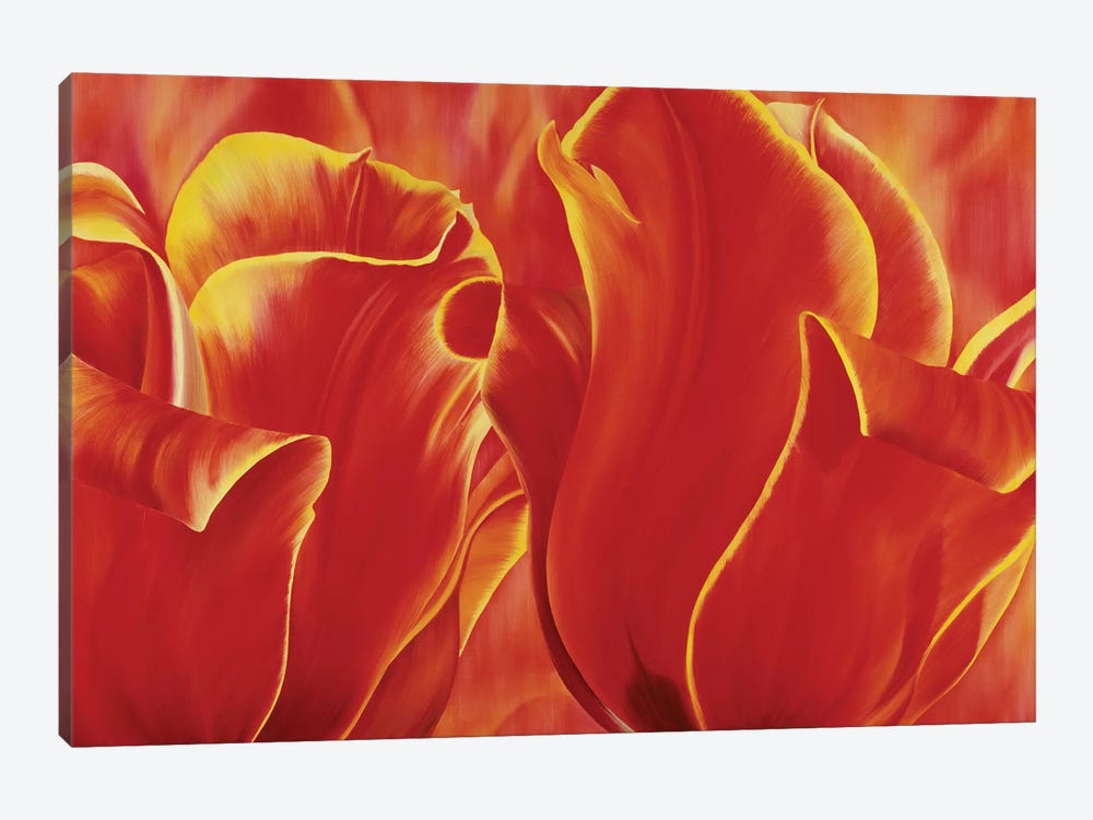 Party Tulip II by Yvonne Poelstra-Holzhaus 1-piece Canvas Art Print
