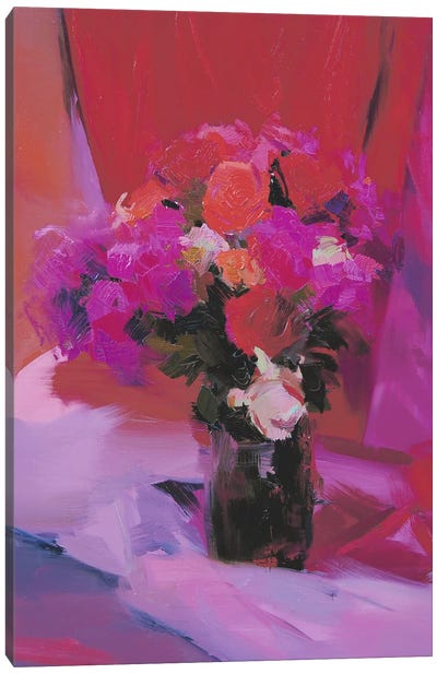 Roses for Red Canvas Art Print - Yuri Pysar