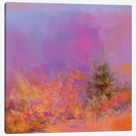 Autumn Pink Canvas Print #YPR174} by Yuri Pysar Canvas Art Print