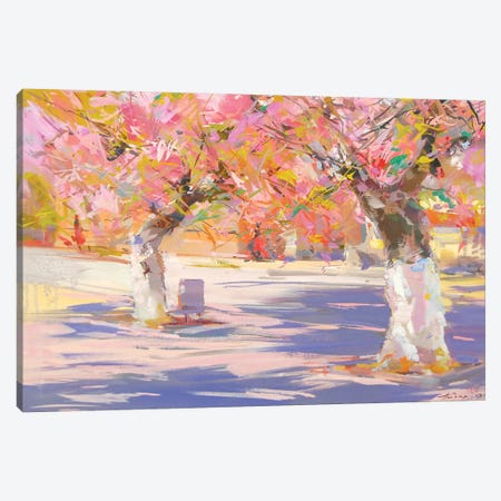 Sakura Canvas Print #YPR216} by Yuri Pysar Canvas Artwork