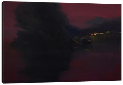 Sunset Yalta Canvas Art Print - Yuri Pysar
