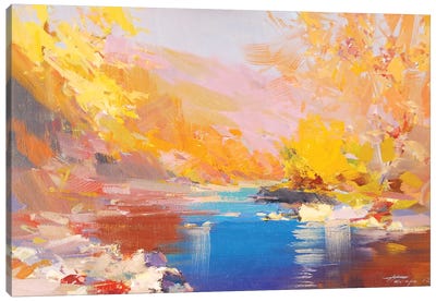 Sparkle Canvas Art Print - River, Creek & Stream Art