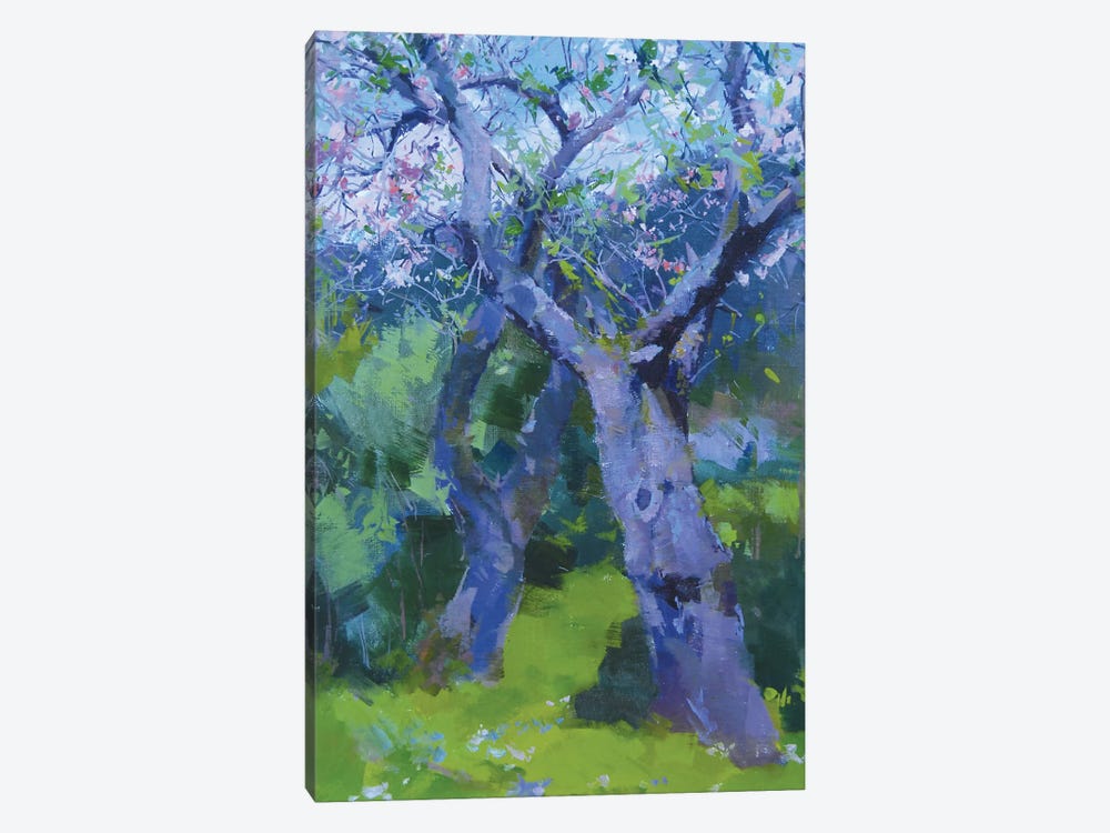 The Couple in Blossom by Yuri Pysar 1-piece Canvas Artwork
