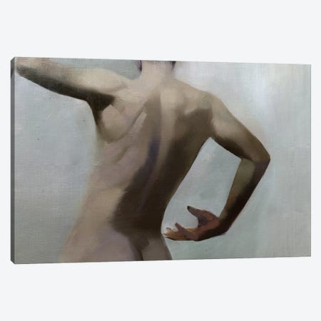 Male Nude Canvas Print #YPR277} by Yuri Pysar Canvas Wall Art