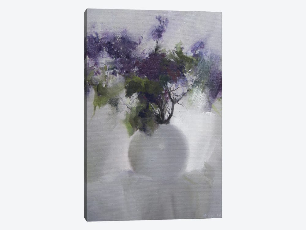 Lilacs by Yuri Pysar 1-piece Canvas Art Print