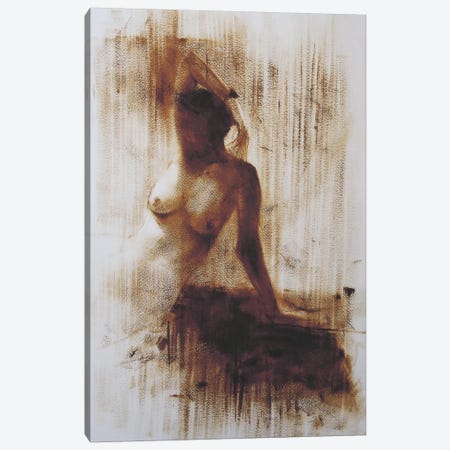 She Canvas Print #YPR47} by Yuri Pysar Canvas Artwork