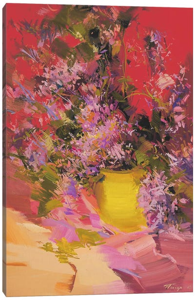 Lilacs Canvas Art Print - Artists From Ukraine
