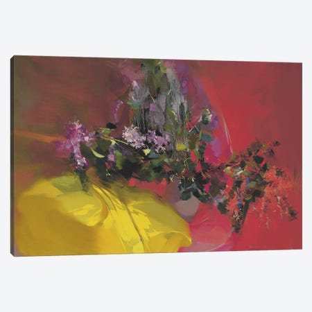 Lilacs Ray Canvas Print #YPR84} by Yuri Pysar Canvas Wall Art