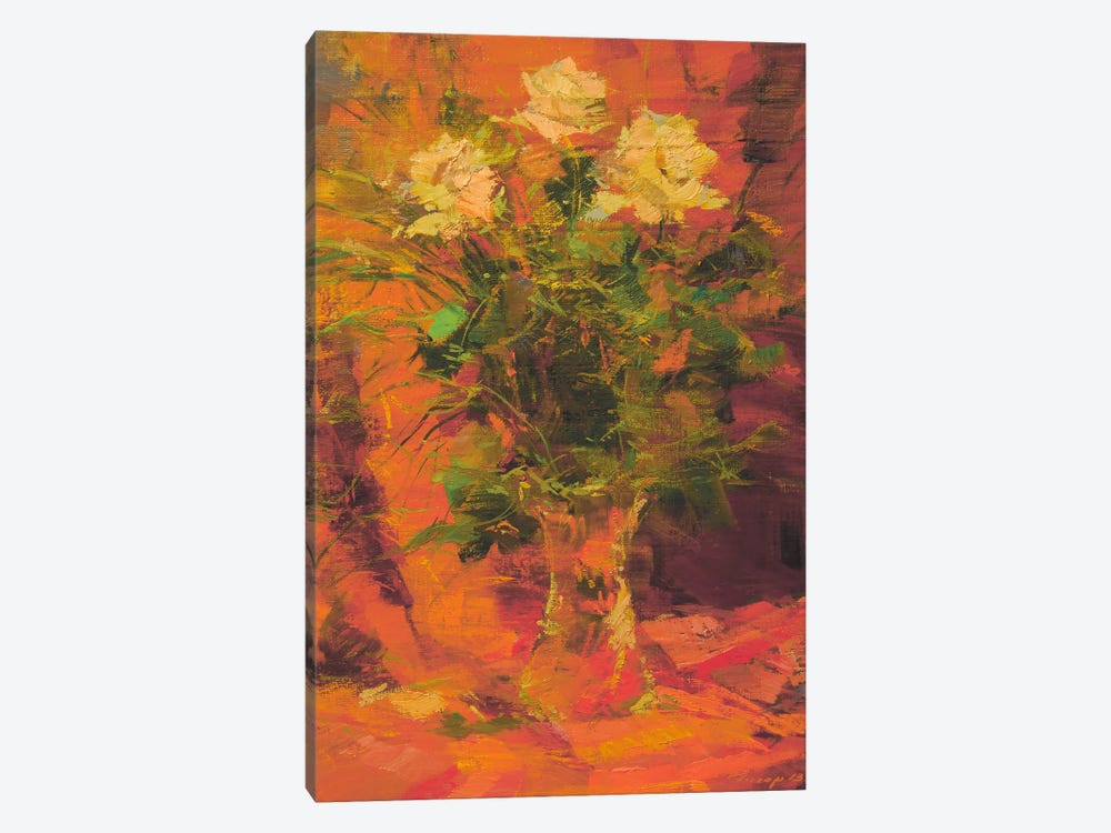 Mothers Flowers by Yuri Pysar 1-piece Canvas Artwork