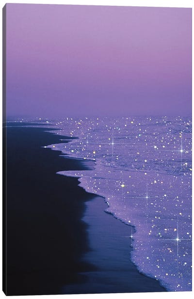 Purple Magic Canvas Art Print - The Glitterati