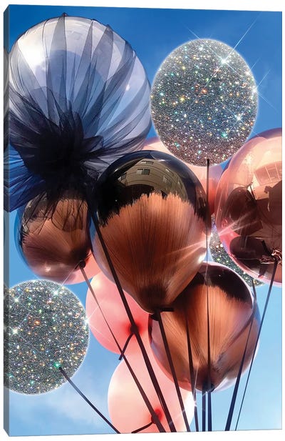 Balloons Canvas Art Print - The Glitterati