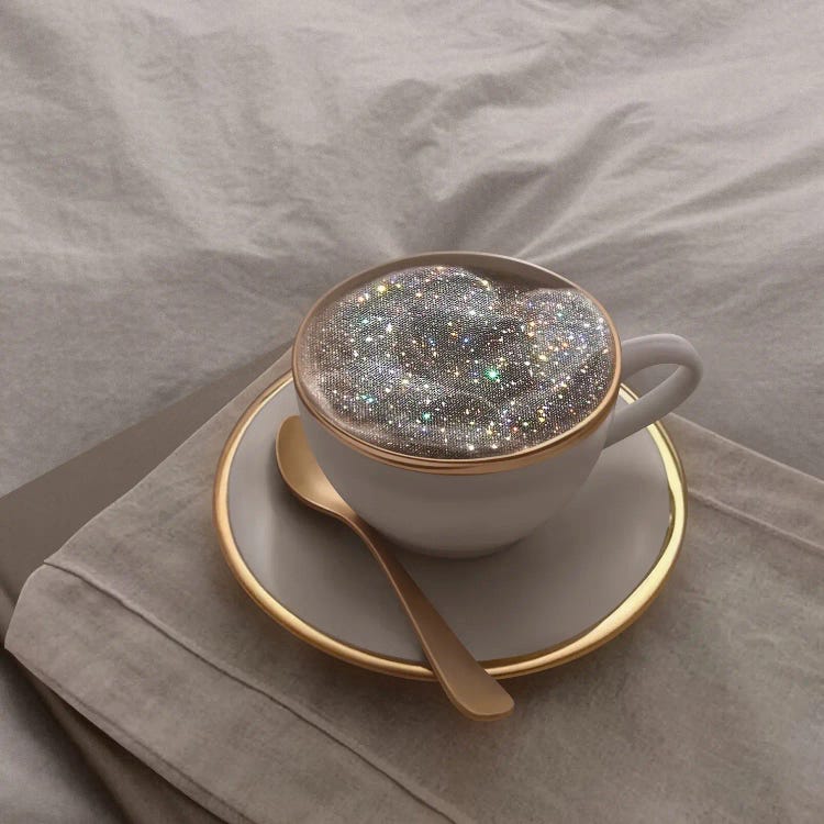 Cappuccino For Anyone? by Yana Potter wall art