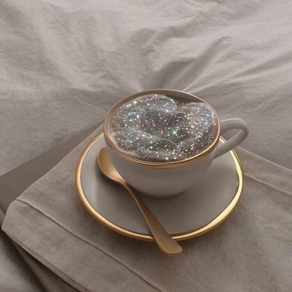 The Glitterati: Cappuccino For Anyone? by Yana Potter