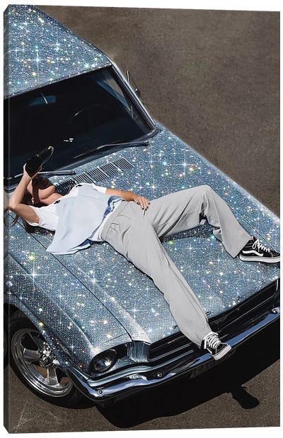Dream Car Canvas Art Print - The Glitterati