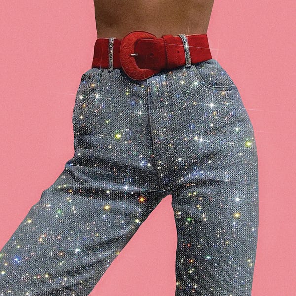 Barbiecore: Pink And Jeans by Yana Potter