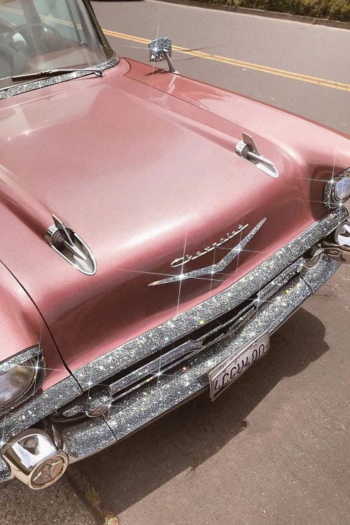Retro Car by Yana Potter wall art