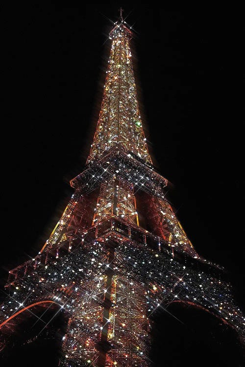 The Eiffel Tower by Yana Potter wall art