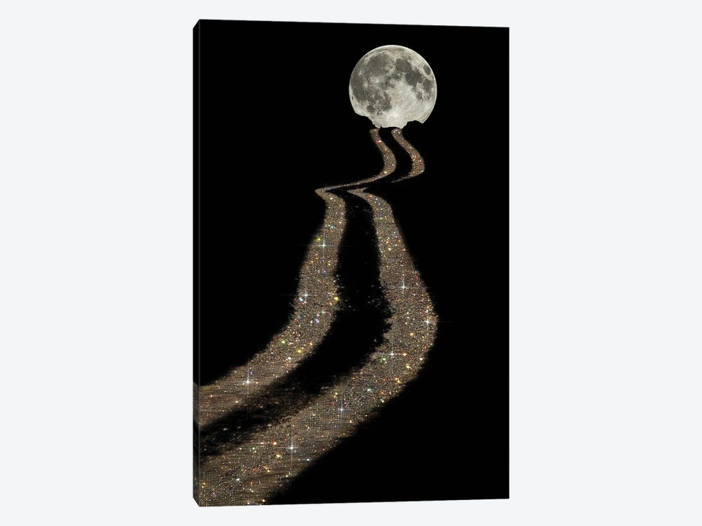 The Moon by Yana Potter 1-piece Canvas Wall Art