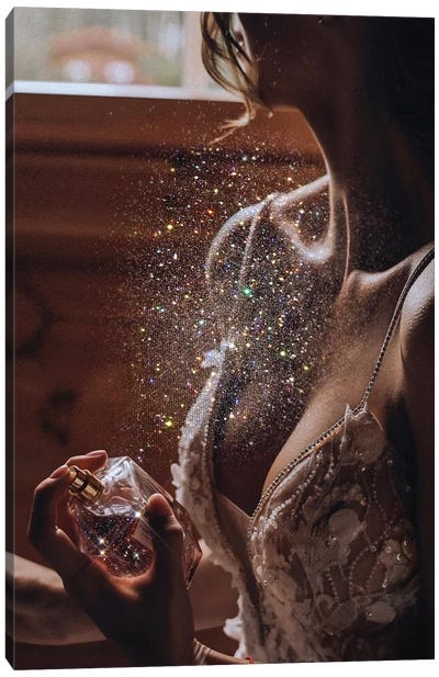Magic In Action Canvas Art Print - The Glitterati