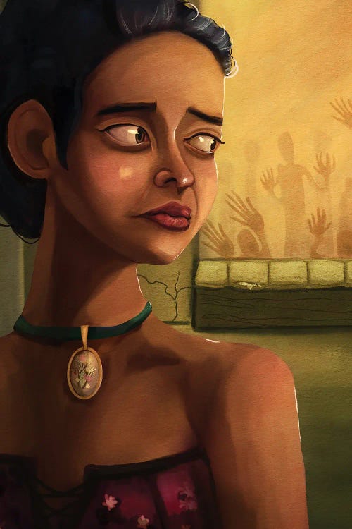 The Haunting Of Memory by Yellow Rabbit Cottage wall art