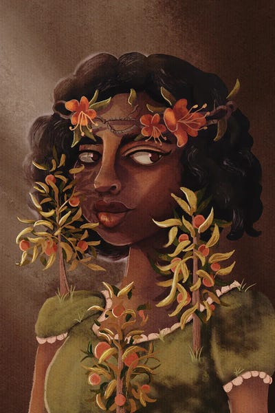 Peaches: Peachy Hills by Yellow Rabbit Cottage