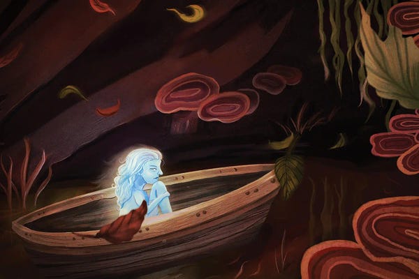 Rowboats: A Ghost On Her Way by Yellow Rabbit Cottage