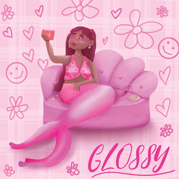 Mermaids: Glossy by Yellow Rabbit Cottage