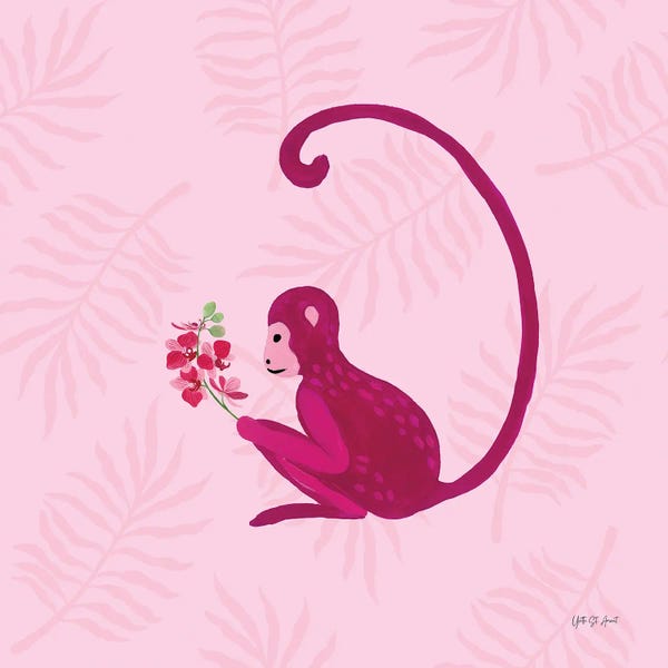 Monkeys: In The Jungle IV by Yvette St.Amant