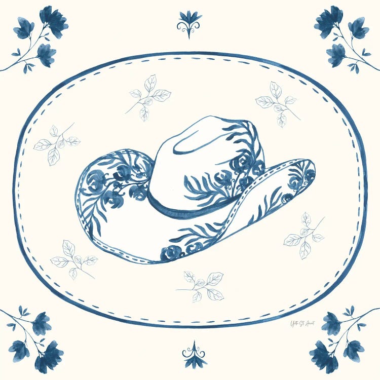 Chinoiserie Cowgirl III