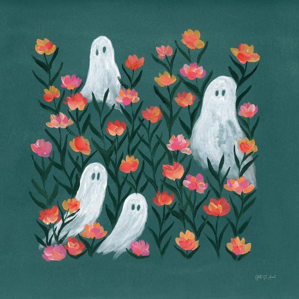 Yvette St.Amant: Ghosts In The Flower Patch by Yvette St.Amant