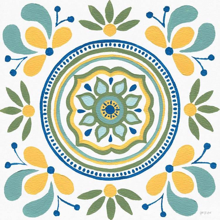 Tex Mex Mandala Tile IV