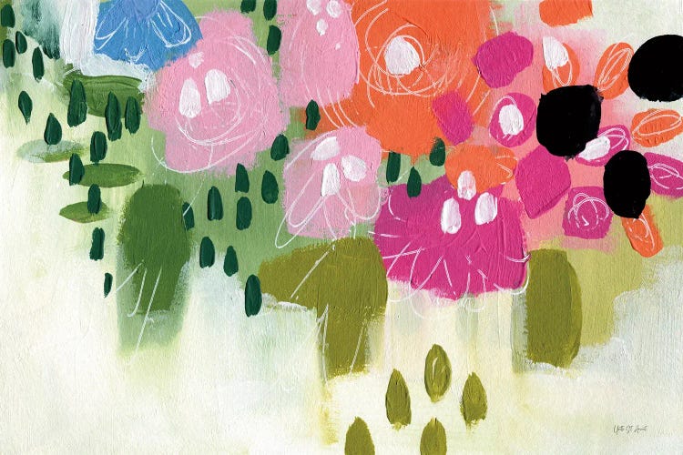 Abstract Floral by Yvette St. Amant wall art