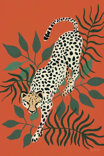 Leopards: Prowling Cheetah by Yvette St.Amant