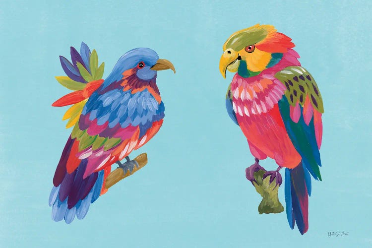 Birds Of Paradise V by Yvette St.Amant wall art