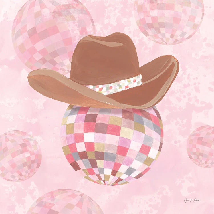 Disco Cowgirl II by Yvette St. Amant wall art