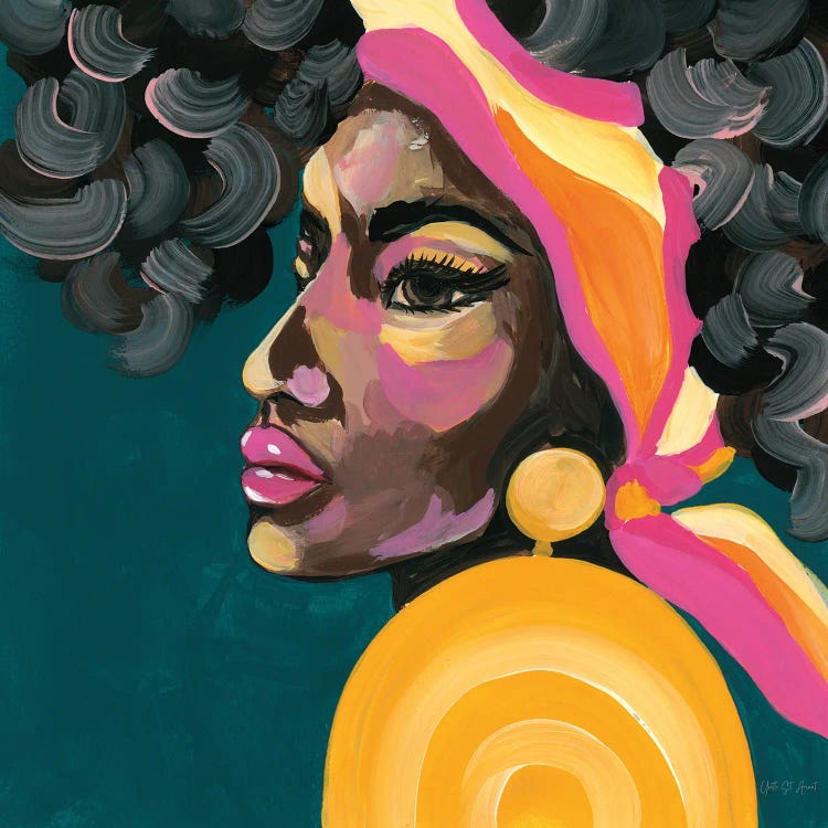 Fabulous And Glamorous I by Yvette St. Amant wall art