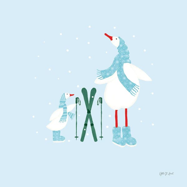 Ducks In The Snow IV