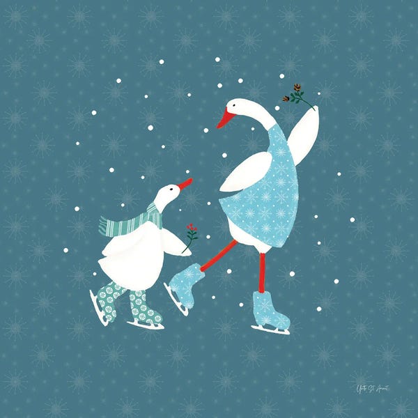 Ducks In The Snow VIII