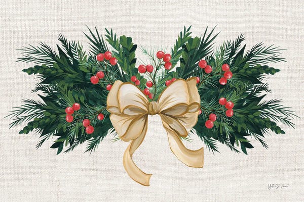Yvette St.Amant: Evergreen Christmas I by Yvette St.Amant