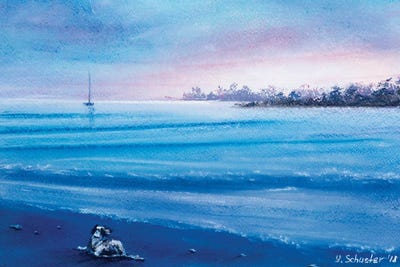 Waiting by Yulia Schuster canvas print