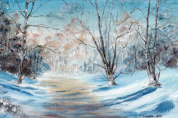 Winter Day by Yulia Schuster wall art