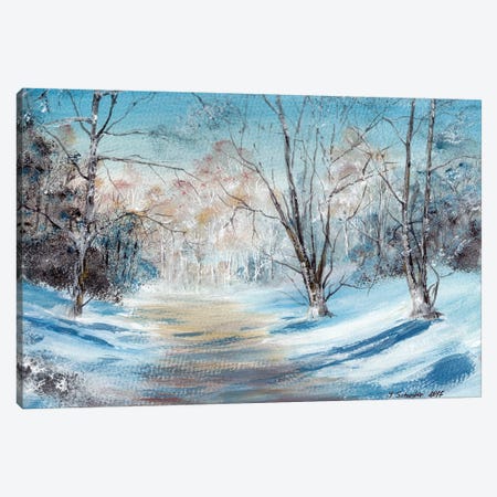 Winter Day Canvas Print #YSC108} by Yulia Schuster Canvas Print