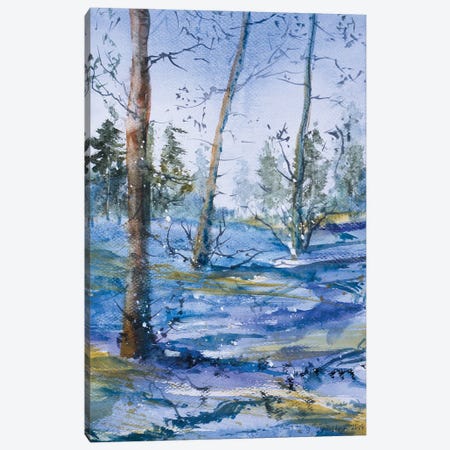 Winter Day I Canvas Print #YSC24} by Yulia Schuster Canvas Print