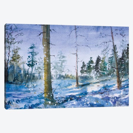 Winter Day II Canvas Print #YSC27} by Yulia Schuster Art Print