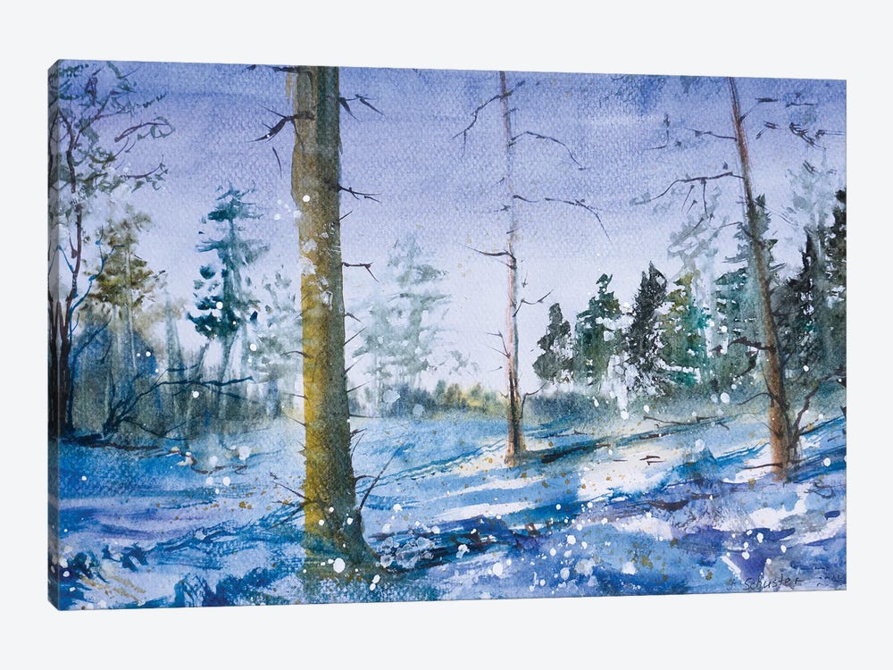Winter Day II by Yulia Schuster 1-piece Art Print