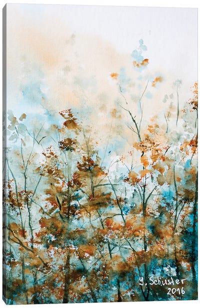 Autumnal Canvas Art Print - Yulia Schuster