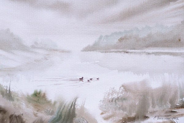 Subtle Landscapes: Sepia by Yulia Schuster