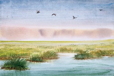 The Autumn In The Air by Yulia Schuster canvas print