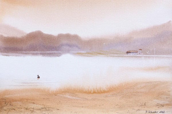 Subtle Landscapes: Evening Idyll by Yulia Schuster