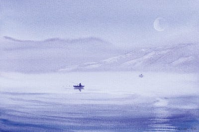 Morning Fishing by Yulia Schuster canvas print